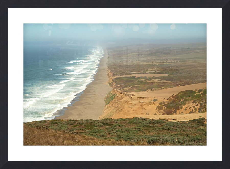 Point Reyes Beach Picture Frame print