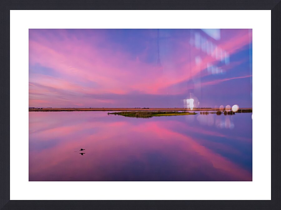 Potato Slough Picture Frame print