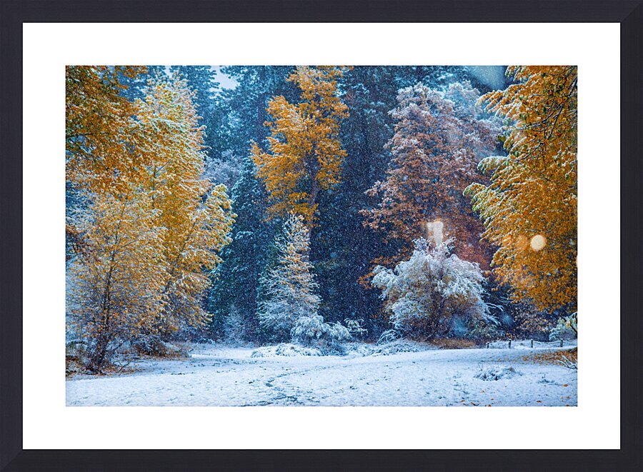 Yosemite Fall Picture Frame print