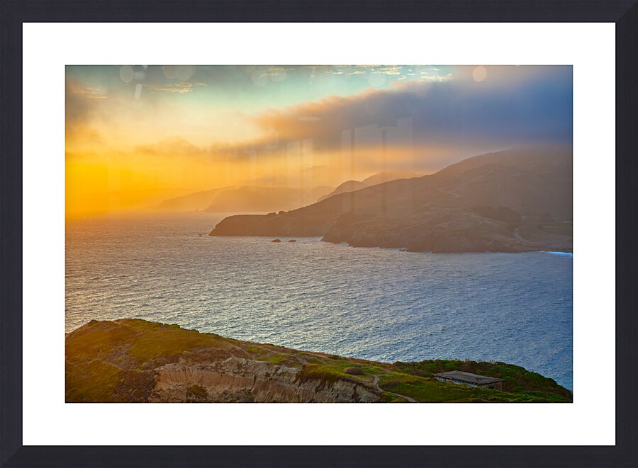 The Headlands Picture Frame print
