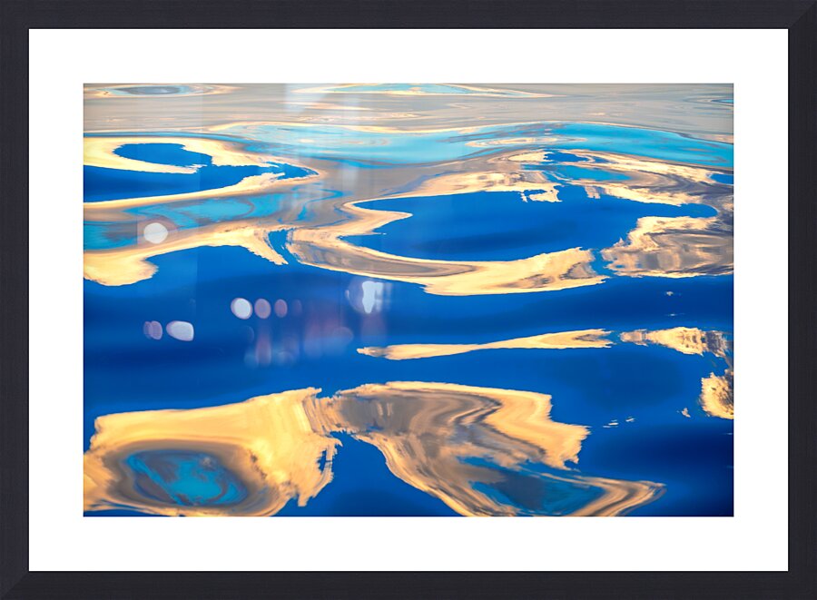 Mid Atlantic Ocean Reflections Picture Frame print