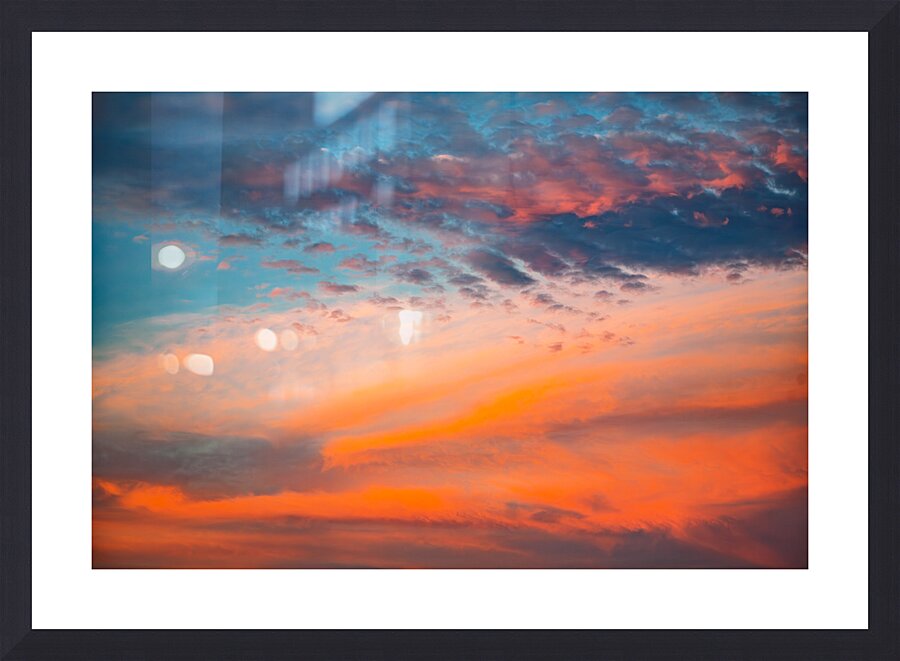 California Clouds Picture Frame print