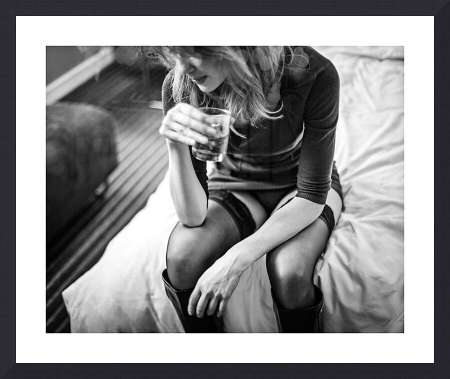 One Last Drink Picture Frame print