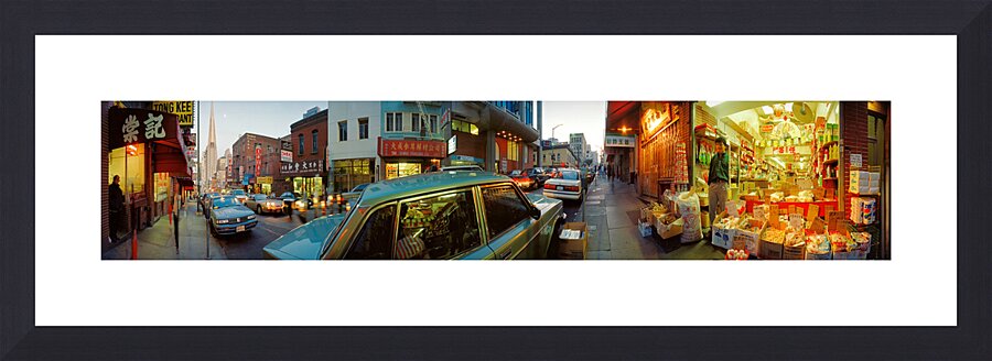 Chinatown Picture Frame print