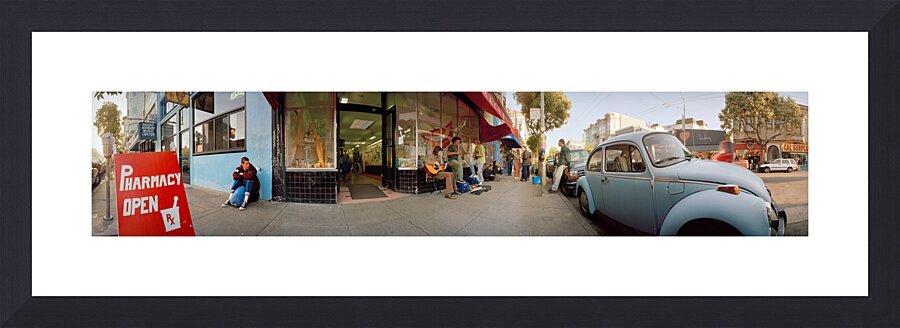 Haight Street Picture Frame print