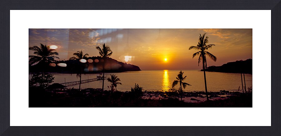 Koh Kut Sunset Picture Frame print