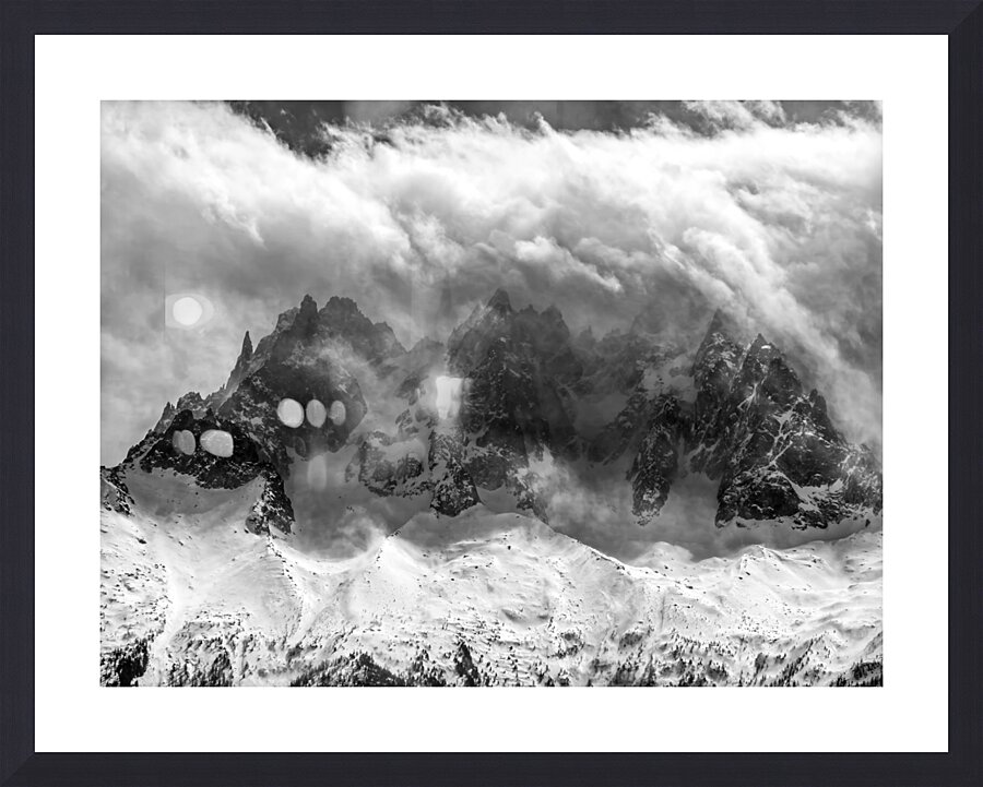 Chamonix 2 Picture Frame print