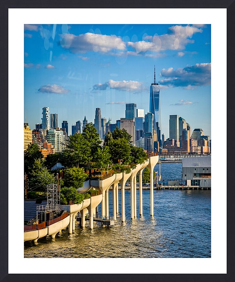 Little Island New York Picture Frame print