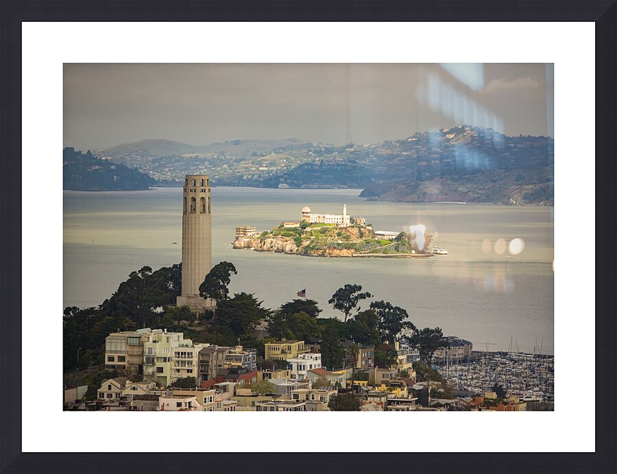 Alcatraz Picture Frame print