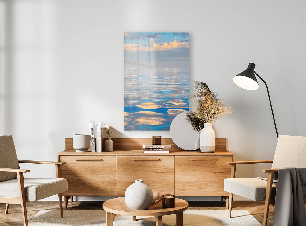 Mid Atlantic Cloud Reflections Reproduction