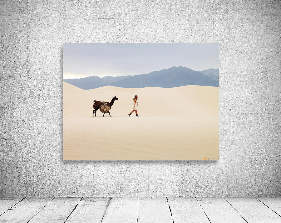 Mojave Llama Wall Preview