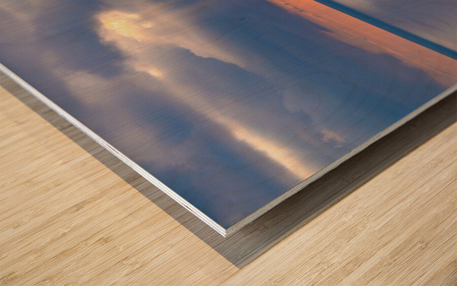 Riviera Storm Wood print