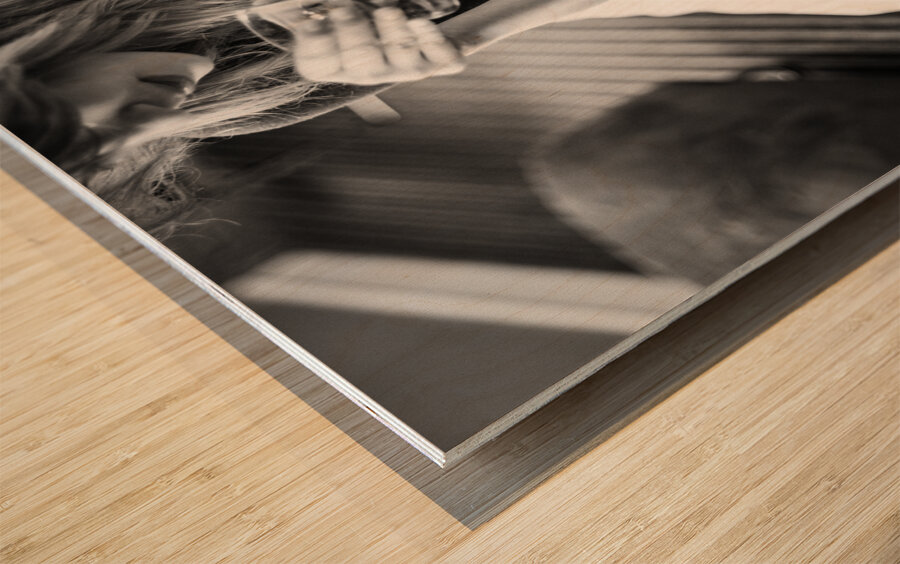 One Last Drink Wood print