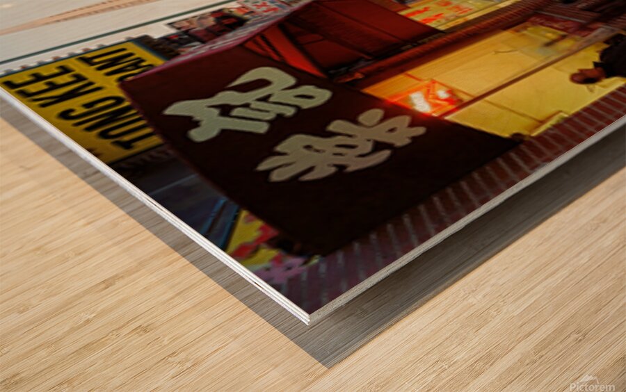 Chinatown Wood print