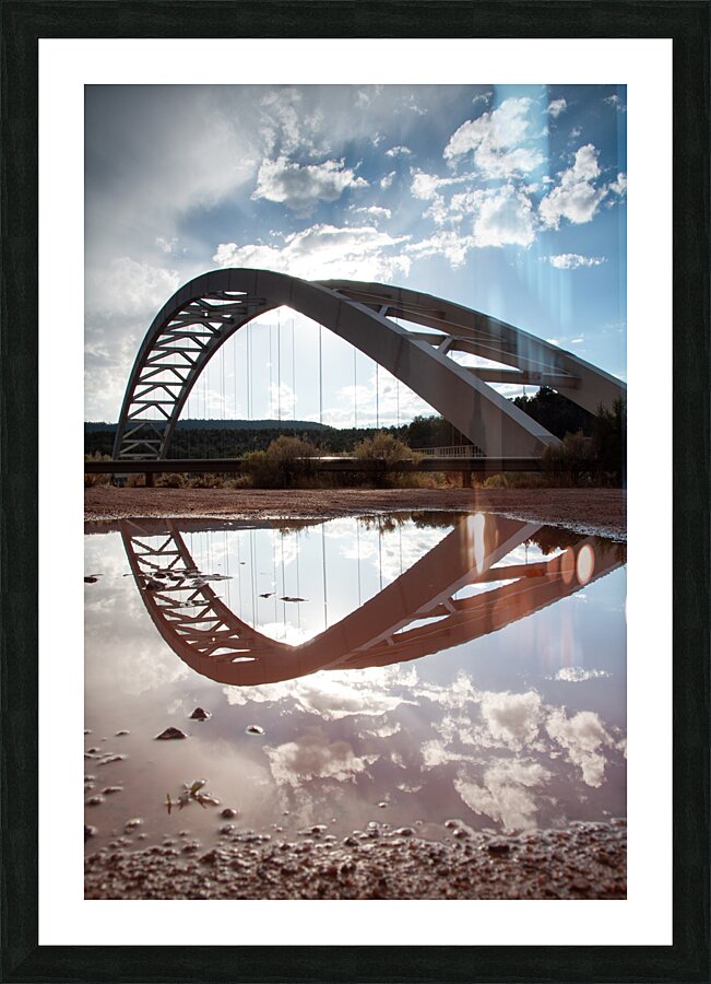 Gorge Bridge Picture Frame print