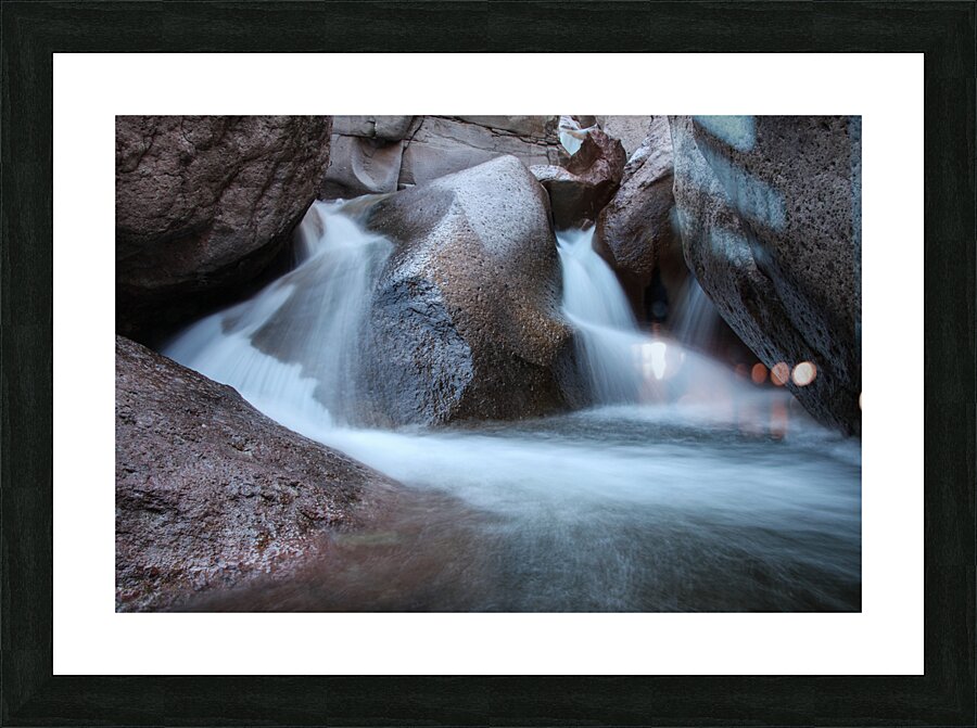 Catwalk Falls Picture Frame print