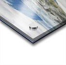 Glacier ending in lake Acrylic print