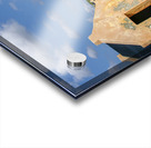 Historical slave houses on Bonaire Acrylic print