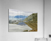 Glacier ending in lake Acrylic Print