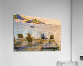 A deck with a view Acrylic Print