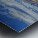 Desert landscape Metal print
