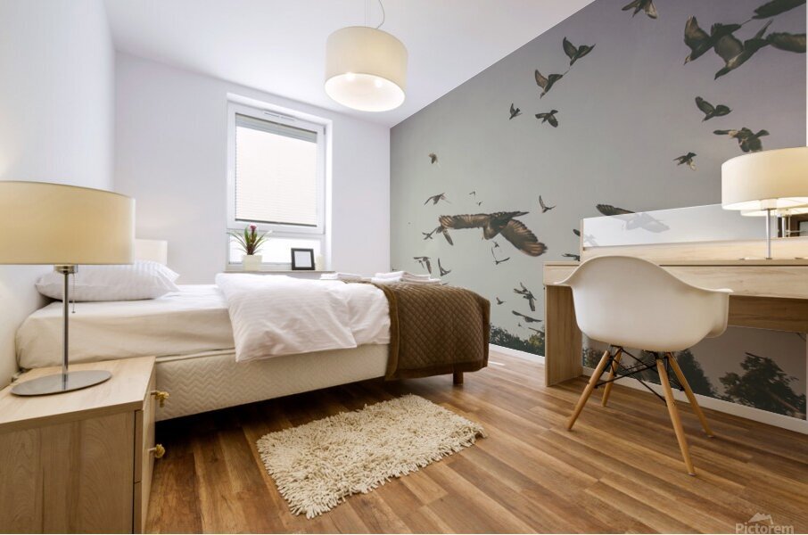 flying Mural print