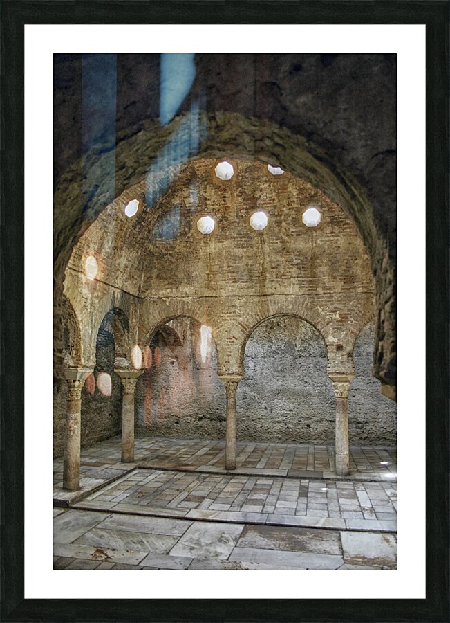 Inside the Alhambra Picture Frame print
