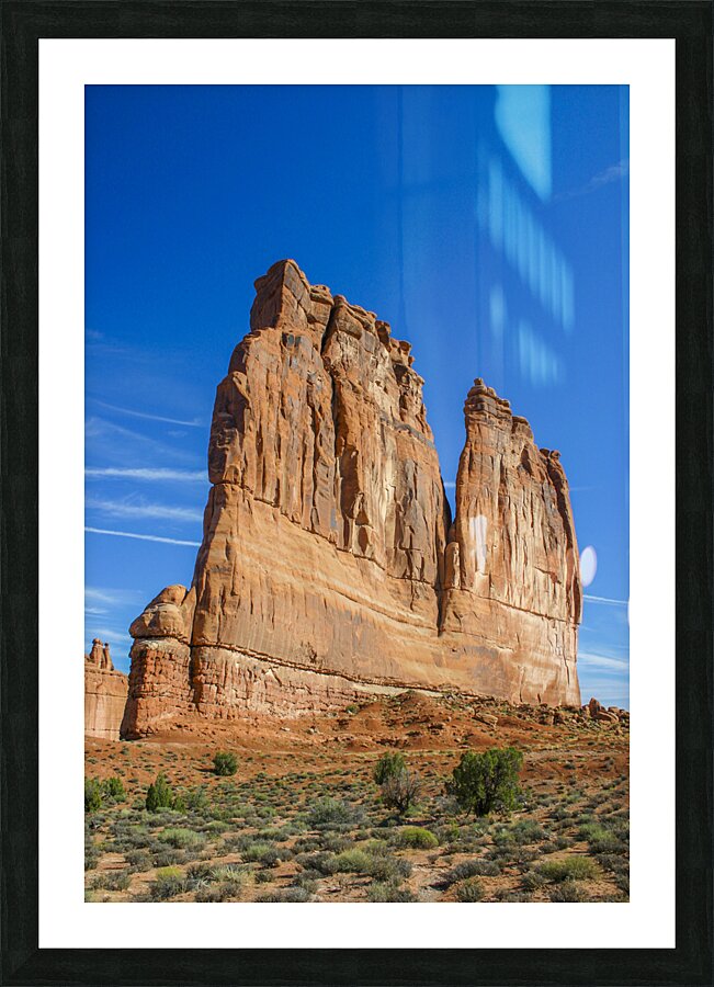Dome rock Picture Frame print