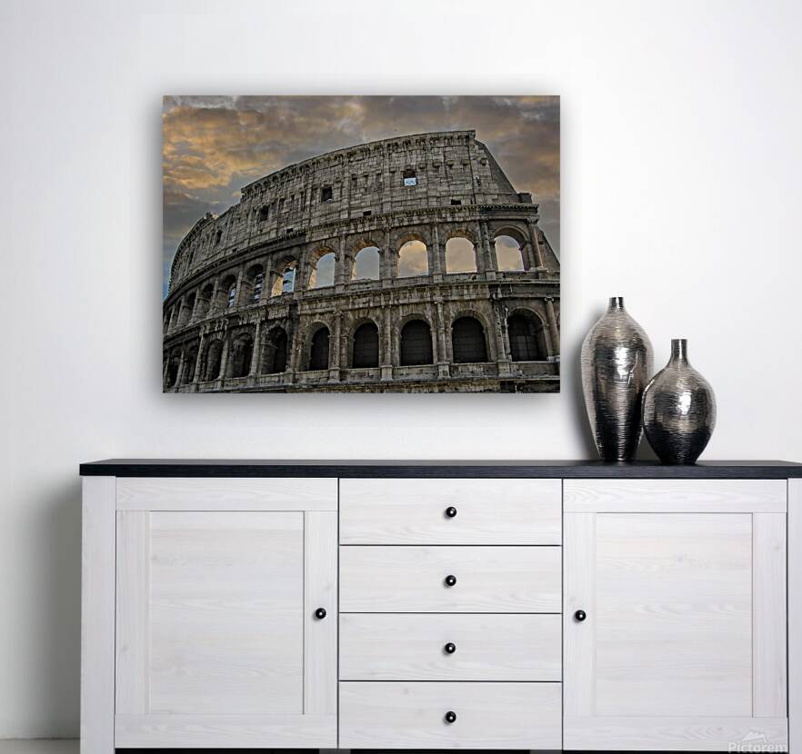 Collosseum at sunset Reproduction