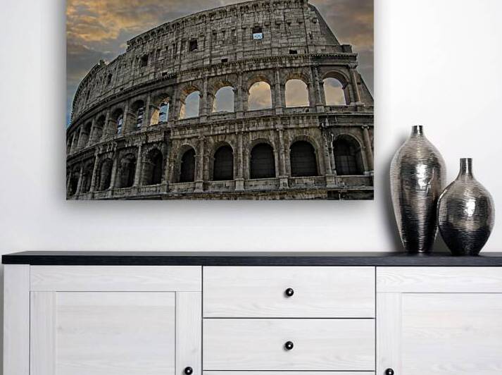 Collosseum at sunset by Patricia Hofmeester PHotography