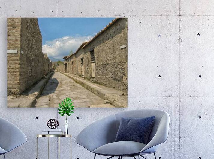 Street in Pompei by Patricia Hofmeester PHotography
