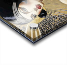 art deco beauty woman female gorgeous girl face p Acrylic print