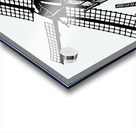 windmill drawing structure old vintage netherland Acrylic print