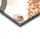 bohemian digital minimalist boho style geometric Acrylic print