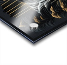 waterfall water nature springs rain drawing paint Acrylic print