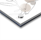 deer fallow deer boho antlers stately drawing rut Acrylic print