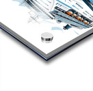 cruise ship travel vacation cruising sea water ve Acrylic print