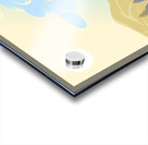 mountains forest landscape sky clouds sun sunligh Acrylic print