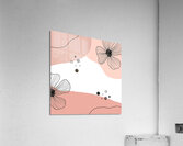 floral art nature pattern floral background desig Acrylic Print