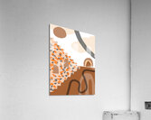 bohemian digital minimalist boho style geometric Acrylic Print