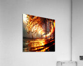 wave art mood water sea beach Acrylic Print