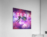 astronaut earth space planet universe fantasy ast Acrylic Print