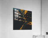 abstract liquid paint dynamic Acrylic Print