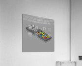 midi studio music beat controller pad Acrylic Print