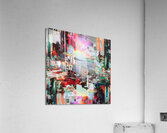 digital computer technology office information mo Acrylic Print