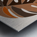 monstera leaves plants simple minimalist backgrou 1708619751.6874 Metal print