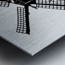 windmill drawing structure old vintage netherland Metal print