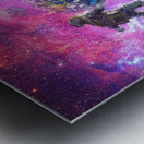 astronaut earth space planet universe fantasy ast Metal print