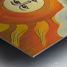 sea background water ocean design landscape blue Metal print