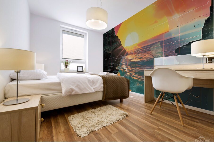 pretty art nice Mural print